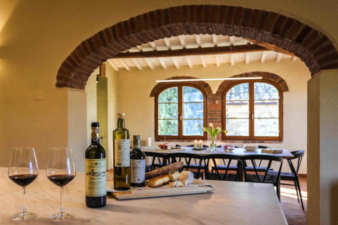Castello La Leccia Villa Castellina in Chianti Ngoại thất bức ảnh